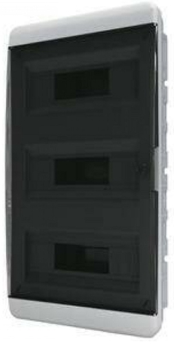 Бокс пластиковый Tekfor ЩРВ-П-36 BVK 40-36-1 (535х290х102мм) IP41 прозрачная дверца