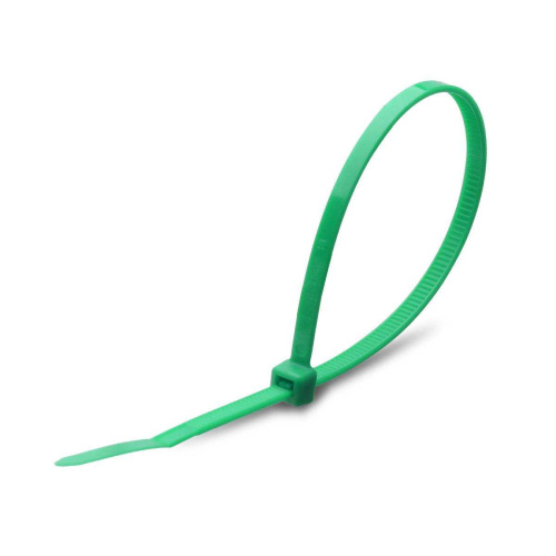 Стяжки нейлоновые Fortisflex КСС 3x100 (зел) (100шт.) зеленый