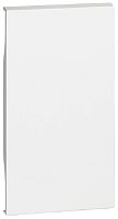Лицевая панель Legrand BTicino Living Now для 1-м. 2 мод. заглушки белый