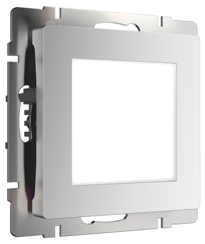 Встраиваемая LED подсветка без рамки Werkel W306 1,5Вт 4000К серебряный глянцевый картинка