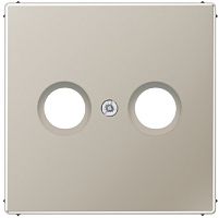 Лицевая панель Jung LS990 metal для 2-м. розетки TV+R сталь Jung — купить по цене от 3&nbsp;422 ₽ | ПрофБезопасность