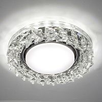 Светильник встраиваемый Италмак Bohemia LED 53 1 70 GX53 75мм/15Вт огран стекло/прозрачный Италмак — купить по цене от 880 ₽ | ПрофБезопасность