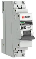 Выключатель автоматический EKF PROxima ВА47-63 1п 50А D 6кА