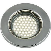 Светильник встраиваемый Fametto/Amo DLS-A104 CHROME GU5.3 220В 50Вт Хром/80х65х31мм Fametto — купить по цене от 67 ₽ | ПрофБезопасность