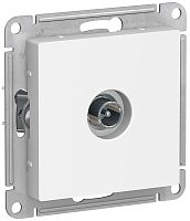 Розетка TV Оконечная без рамки Systeme Electric AtlasDesign 1-м. белый