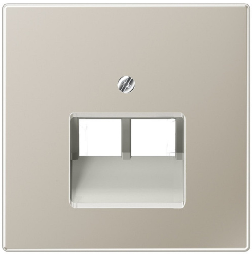 Лицевая панель Jung LS990 metal для 2-м. розетки RJ11/RJ45 сталь, Jung, купить, цена, доставка, безопасность Лицевая панель Jung LS990 metal для 2-м. розетки RJ11/RJ45 сталь Jung — купить по цене от 3 977 ₽ | ПрофБезопасность