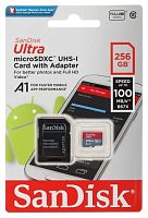 Карта памяти MicroSDXC SanDisk Ultra 256 Gb [SDSQUAC-256G-GN6MN] SanDisk — купить по цене от  | ПрофБезопасность