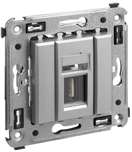 Розетка USB тип А без рамки DKC Avanti 1-м. 2000мА закаленная сталь DKC — купить по цене от 2&nbsp;304 ₽ | ПрофБезопасность