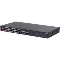 Коммутатор управляемый Dahua DH-CS4226-24ET-375 PoE 375Вт DAHUA TECHNOLOGY — купить по цене от 34&nbsp;890 ₽ | ПрофБезопасность