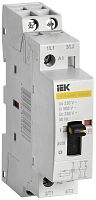 Контактор модульный IEK KARAT КМ20-20МР 1п 2НО 20А 230В с ручкой управления AC