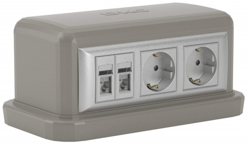 Башенка напольная DKC In-liner Front Viva 12 мод. серый DKC — купить по цене от 3&nbsp;690 ₽ | ПрофБезопасность