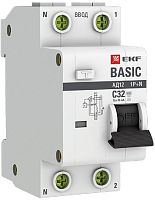 Автомат дифференциального тока АВДТ EKF Basic АД-12 2п 32А 30мА 4,5кА C тип AC