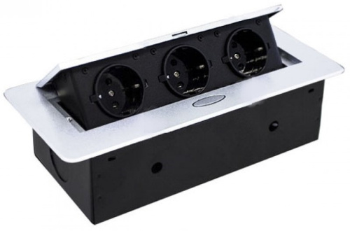Розетка встраеваемая полуавтоматическая Livolo RocketSocket 3-м. 265х118х68мм белый Livolo — купить по цене от 4&nbsp;000 ₽ | ПрофБезопасность