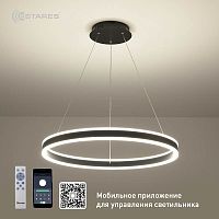 Светильник светодиодный (Люстра) ESTARES STELLA 96W R-APP-600x1200-BLACK/WHITE-220-IP20 Estares — купить по цене от 6&nbsp;500 ₽ | ПрофБезопасность