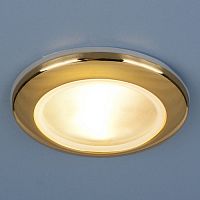 Светильник встраиваемый Elektrostandard 1080 MR16 GD IP44 Золото Electrostandart — купить по цене от 410 ₽ | ПрофБезопасность