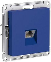 Розетка компьютерная без рамки Systeme Electric AtlasDesign 1-м. RJ45 5e аквамарин