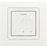 Терморегулятор сенсорный Terneo sx unic для рамок Unica по Wi-Fi 3.6кВт 16А белый Terneo — купить по цене от 5&nbsp;500 ₽ | ПрофБезопасность