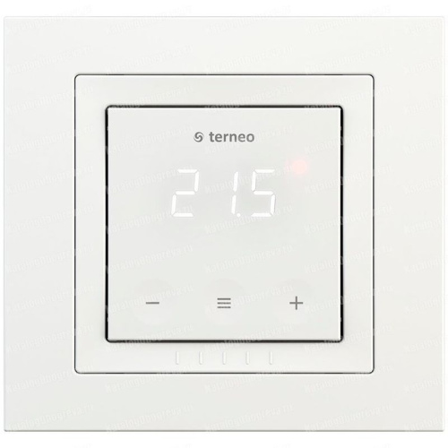 Терморегулятор сенсорный Terneo sx unic для рамок Unica по Wi-Fi 3.6кВт 16А белый Terneo — купить по цене от 5&nbsp;500 ₽ | ПрофБезопасность