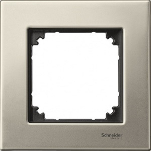 Рамка универсальная Schneider Electric Merten M-Elegance 1-м. металл титан  Schneider Electric — купить по цене от 3&nbsp;900 ₽ | ПрофБезопасность