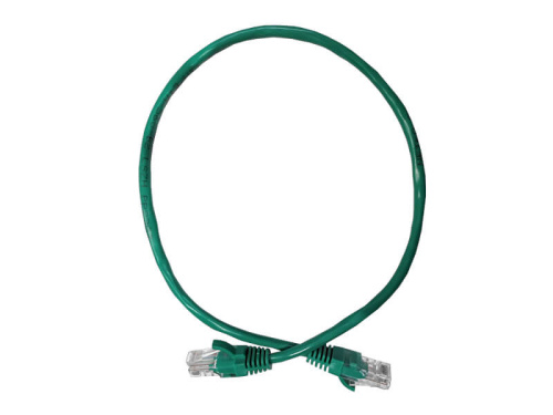 Патч-корд NETKO Optima UTP4, ВС, LSZH, литой коннектор,0.5 м (зеленый)