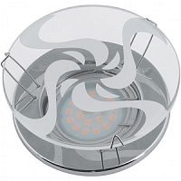 Светильник встраиваемый Fametto/Stella DLS-S201 CHROME/WHITE 220В GU5.3 50Вт 90х60мм Круг Fametto — купить по цене от 255 ₽ | ПрофБезопасность