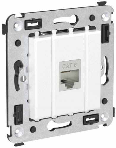 Розетка компьютерная экранированная без рамки DKC Avanti 1-м. RJ45 6е белое облако, DKC, купить, цена, доставка, безопасность Розетка компьютерная экранированная без рамки DKC Avanti 1-м. RJ45 6е белое облако DKC — купить по цене от 1 824 ₽ | ПрофБезопасность