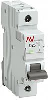 Выключатель автоматический EKF Averes AV-6 1п 25А D 6кА