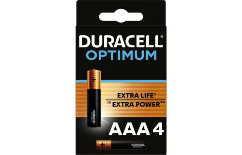 Элемент питания Duracell LR03 Ultra (Optimum) BL4 AAA (цена за 1 шт.) (батарейка)