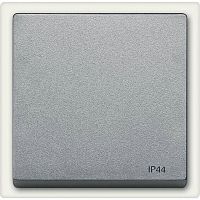 Лицевая панель Schneider Electric Merten System M для 1-кл. выключателя IP44 алюминий Schneider Electric — купить по цене от 1&nbsp;733 ₽ | ПрофБезопасность