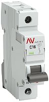 Выключатель автоматический EKF Averes AV-6 1п 16А C 6кА