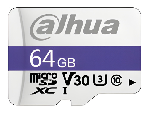 Карта памяти MicroSDXC Dahua 64Gb DHI-TF-C100-64GB DAHUA TECHNOLOGY — купить по цене от 1&nbsp;700 ₽ | ПрофБезопасность