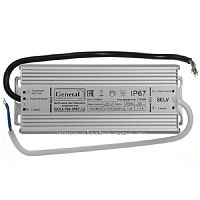 Блок питания для светодиодной ленты General 12В 100Вт IP67 GDLI-100-IP67-12 General — купить по цене от 1&nbsp;950 ₽ | ПрофБезопасность