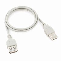 Удлинитель USB Gembird CC-USB2-AMAF-6 2.0 AM/AF 1.8м серый картинка