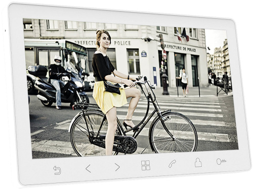 Монитор видеодомофона Tantos Amelie HD SE Slim белый фото 2