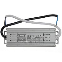 Блок питания для светодиодной ленты General 12В 40Вт IP67 GDLI-40-IP67-12 General — купить по цене от 1&nbsp;100 ₽ | ПрофБезопасность