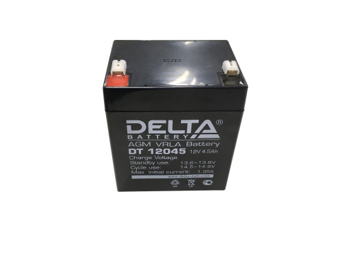 Аккумулятор Delta DT 12045 4,5 Ah фото 2