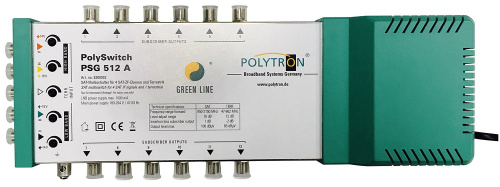 Мультисвитч оконечный Polytron PSG 512 A POLYTRON — купить по цене от 11&nbsp;970 ₽ | ПрофБезопасность
