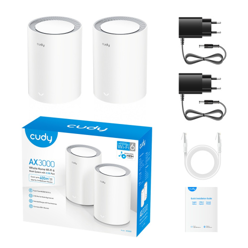 Роутер Cudy M3000(2-Pack) AX3000 Wi-Fi6 фото 2