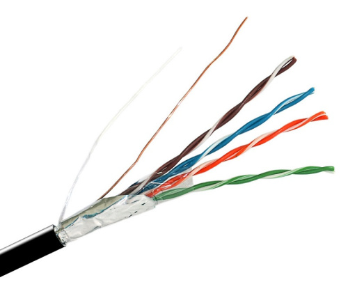 Кабель витая пара Premium FTP Cat.5e 4x2x0,52 Cu PE Outdoor 305м