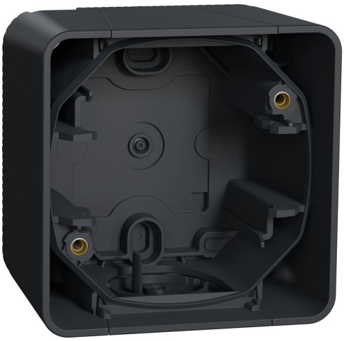 Коробка для наружнего монтажа Schneider Electric Mureva Styl 1-м. IP55 антрацит, Schneider Electric, купить, цена, доставка, безопасность Коробка для наружнего монтажа Schneider Electric Mureva Styl 1-м. IP55 антрацит Schneider Electric — купить по цене от 448 ₽ | ПрофБезопасность