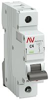 Выключатель автоматический EKF Averes AV-6 1п 4А C 6кА