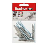 Дюбель Fischer UX 5X30 + шуруп (10 шт). пакет
