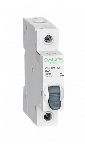 Выключатель автоматический City9 Set 1п 40А C 4.5кА Systeme Electric — купить по цене от  | ПрофБезопасность