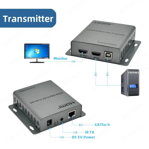 HDMI KVM удлинитель ORIENT VE070V2 60м 4K, ORIENT, купить, цена, доставка, безопасность фото 3 HDMI KVM удлинитель ORIENT VE070V2 60м 4K ORIENT — купить по цене от 7 590 ₽ | ПрофБезопасность фото 3