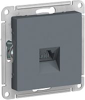 Розетка компьютерная без рамки Systeme Electric AtlasDesign 1-м. RJ45 5e грифель