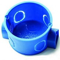 Коробка установочная GUSI СП 60x40мм С3М1.1 блочная синий