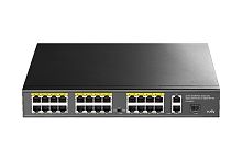 Коммутатор Cudy FS1026PS1 PoE 300Вт Cudy — купить по цене от 16&nbsp;000 ₽ | ПрофБезопасность