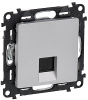 Розетка компьютерная без рамки Legrand Valena Life 1-м. RJ45 6e алюминий Legrand — купить по цене от 2&nbsp;910 ₽ | ПрофБезопасность