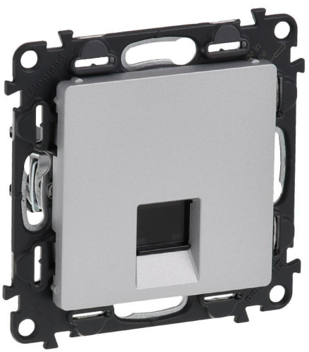 Розетка компьютерная без рамки Legrand Valena Life 1-м. RJ45 5e алюминий Legrand — купить по цене от 1&nbsp;945 ₽ | ПрофБезопасность
