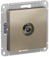 Розетка TV Коннектор без рамки Systeme Electric AtlasDesign 1-м. шампань